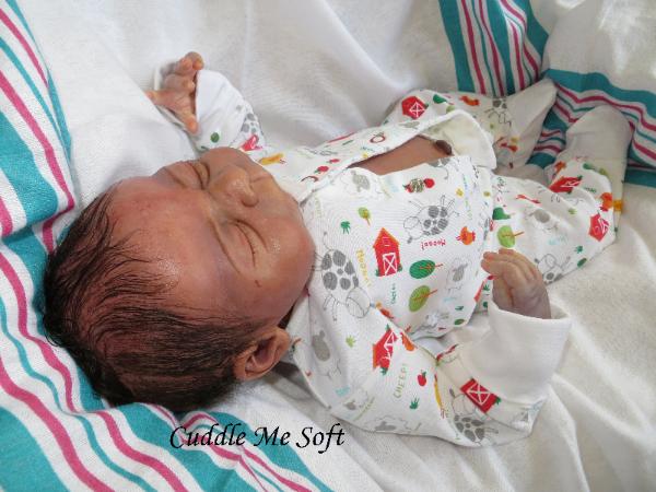 Lifelike Reborn Baby Boy for sale by Fay O'Neal