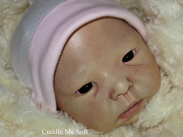 Asian Reborn Baby Girl For Sale - Lotus by Adrie Stoete