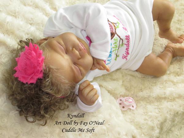 Biracial Reborn Baby for sale - Quinlynn by Laura Lee Eagles