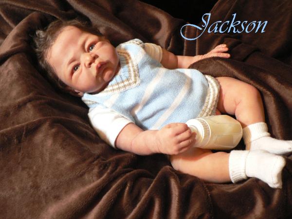 Reborn baby boy for sale - Jackson -Tatjana by Elisa Marx 