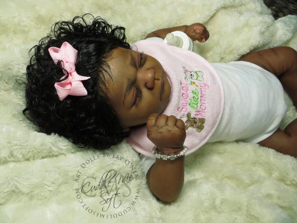 Lifelike Black Baby Doll For Sale