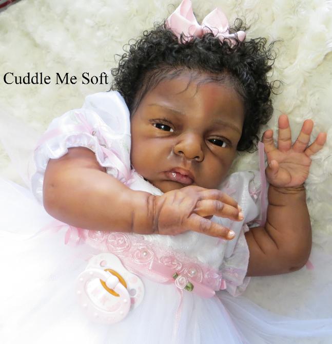 Lifelike Ethnic/ AA Reborn Baby Girl For Sale - Annalise Brielle