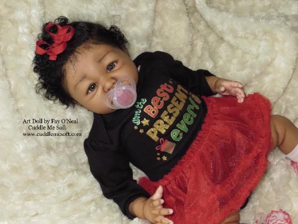 Ethnic reborn baby