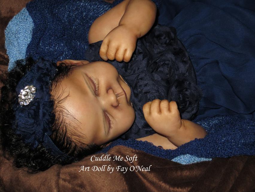 Adorable Reborn baby girl for sale - www.cuddlemesoft.com