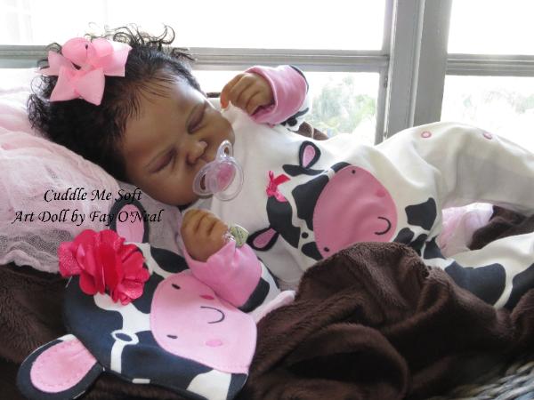 OOAK Reborn Baby Girl for sale - www.cuddlemesoft.com