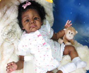 Ethnic Reborn Baby Girl for adoption