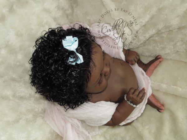 AA / Ethnic Reborn Baby Girl For Sale