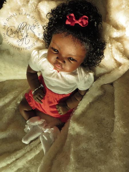 AA / Ethnic Reborn Baby Girl For Sale