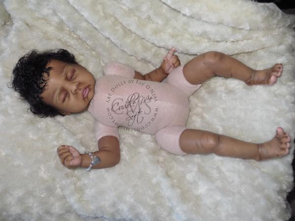 AA / Ethnic Reborn Baby Boy for sale - www.cuddlemesoft.com