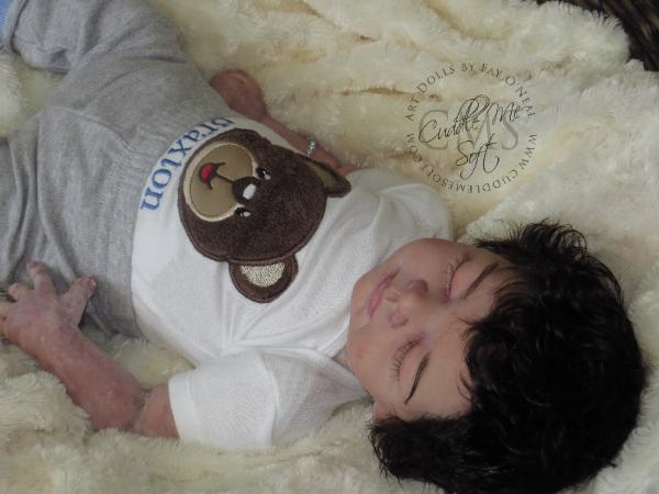 Silicone Baby Boy for sale Jaylee by Brit Klinger