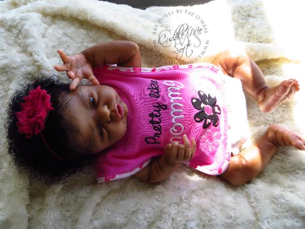 Ethnic Reborn Baby Girl For Sale - www.cuddlemesoft.com