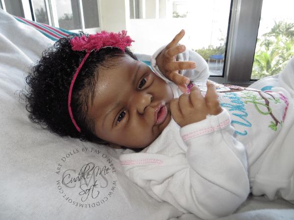 Ethnic Reborn Baby Girl For Adoption - www.cuddlemesoft.com