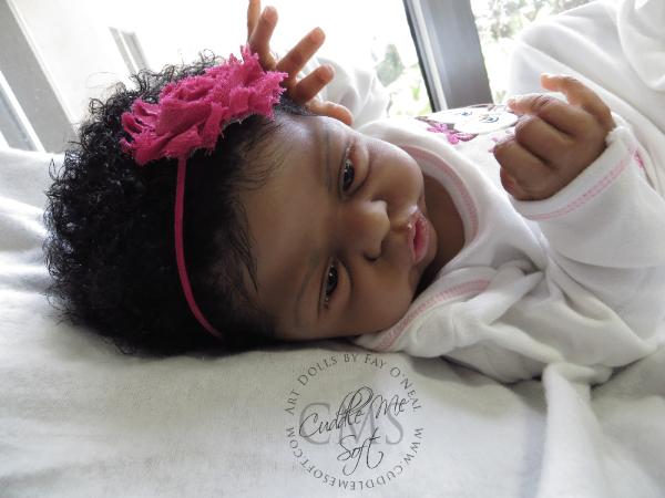Ethnic Reborn Baby Girl For Sale - www.cuddlemesoft.com