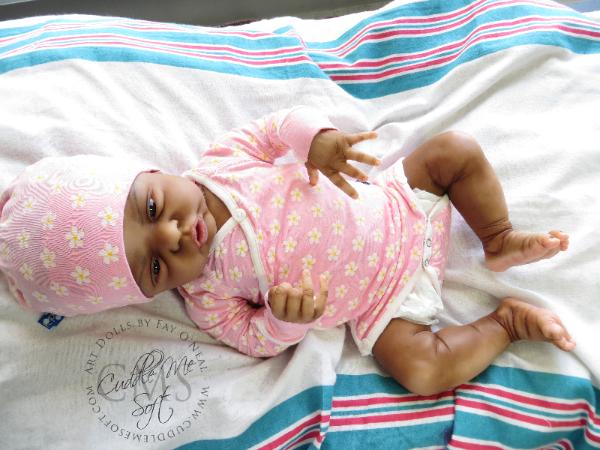 Ethnic Reborn Baby Girl For Sale - www.cuddlemesoft.com