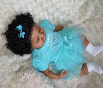 Ethnic Reborn Art Doll for sale