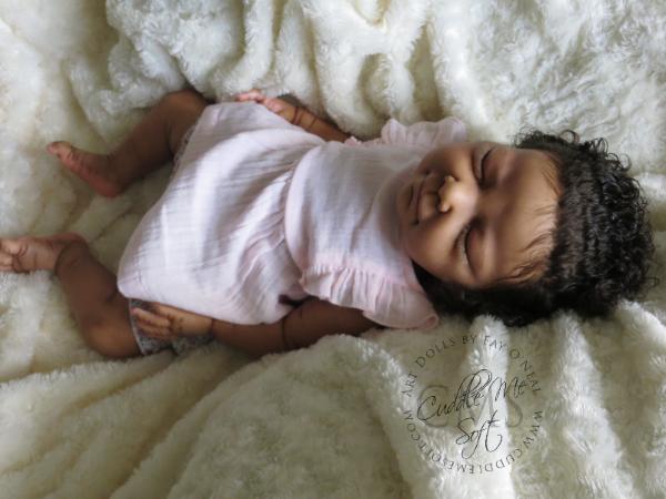 Biracial Reborn Art Doll for Sale 
