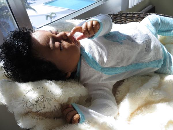 AA / Ethnic Reborn Baby Boy for adoption