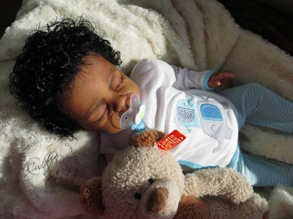 AA  Reborn baby boy by Fay O'Neal - www.cuddlemesoft.com