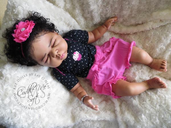 Biracial Reborn Baby Girl for sale