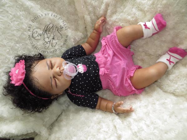 Biracial Reborn Baby Girl for sale