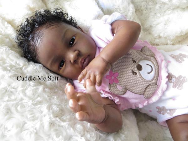 AA / Ethnic Reborn Baby Girl for sale
