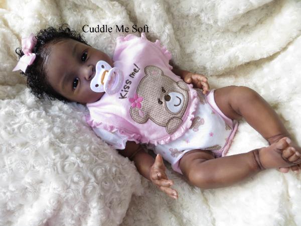 AA / Ethnic Reborn Baby Girl 