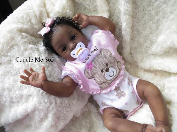 AA / Ethnic Reborn Baby Girl for Sale