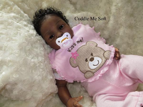AA / Ethnic Reborn Baby Girl by Fay O'Neal