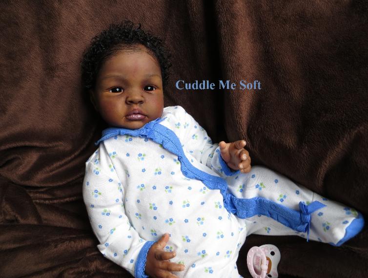 AA / Ethnic Reborn Baby Girl For Sale by Fay O'Neal