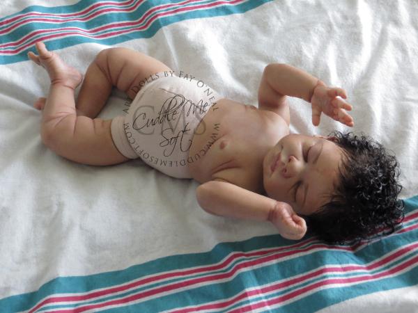 Lifelike Reborn Art Doll for sale Ellis by Tina Kewy