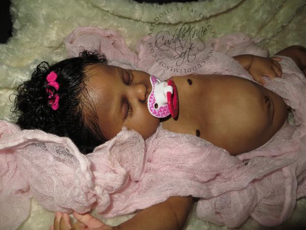 AA/ Ethnic reborn baby girl for sale