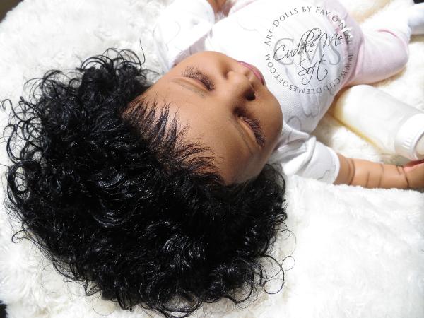 AA / Ethnic Reborn Baby Girl for sale - Jakayla - Gemma by Donna Rubert