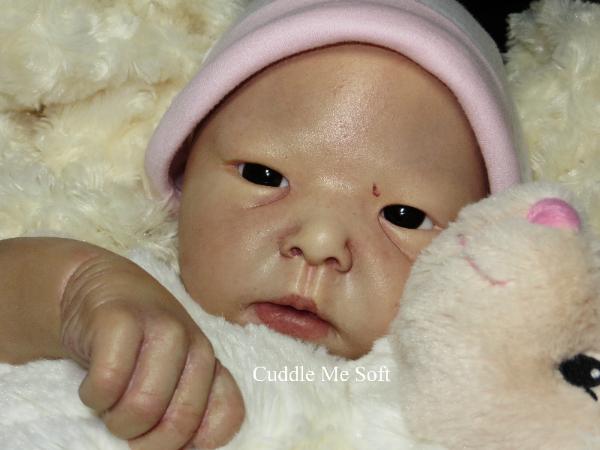 Asian Reborn Baby Girl For Sale - Lotus by Adrie Stoete