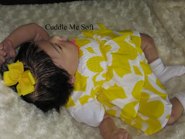 Asian Reborn Baby Girl For Sale - Lotus by Adrie Stoete