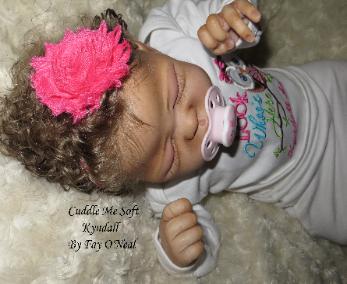 Biracial Reborn baby girl - Quinlynn by Laura Lee Eagles