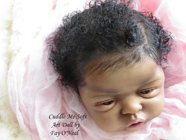 AA / Ethnic Reborn Baby Girl for sale - Esme by Laura Lee Eagles