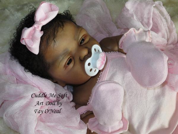 AA / Ethnic Reborn Baby Girl for sale - Esme by Laura Lee Eagles