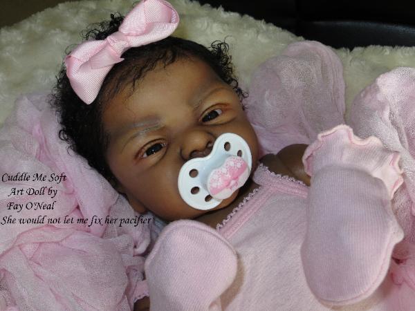 AA / Ethnic Reborn Baby Girl for sale - Esme by Laura Lee Eagles