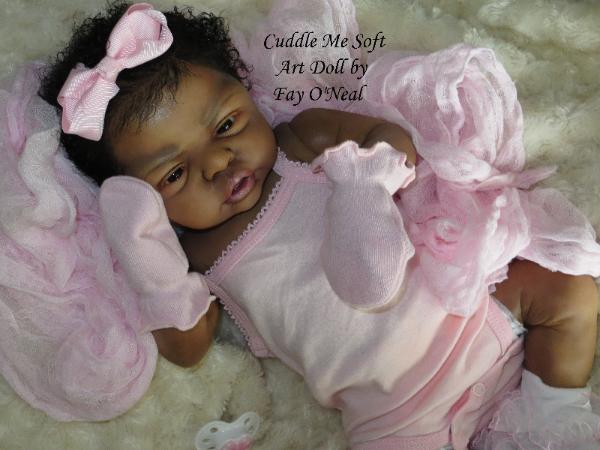 AA / Ethnic Reborn Baby Girl for sale - Esme by Laura Lee Eagles