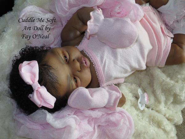 AA / Ethnic Reborn Baby Girl for sale - Esme by Laura Lee Eagles