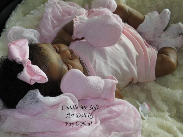 AA / Ethnic Reborn Baby Girl for sale - Esme by Laura Lee Eagles