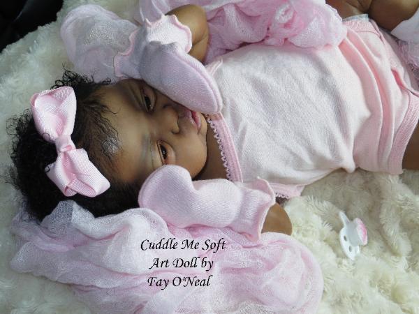 AA / Ethnic Reborn Baby Girl for sale - Esme by Laura Lee Eagles