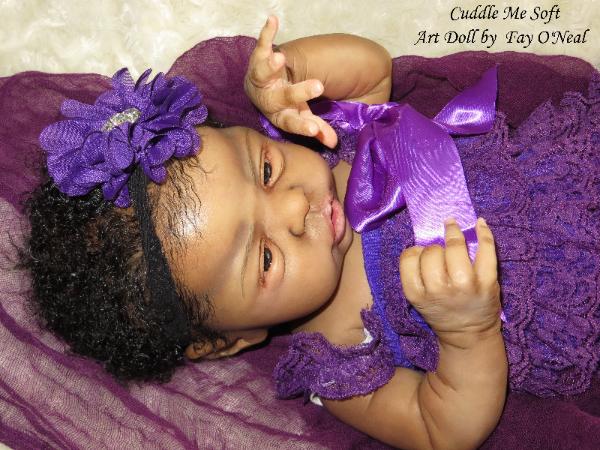 AA / Ethnic Reborn Baby Girl for sale - Esme by Laura Lee Eagles