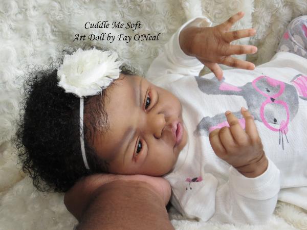 AA / Ethnic Reborn Baby Girl for sale - Esme by Laura Lee Eagles