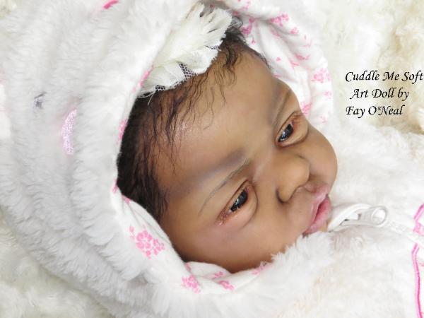 AA / Ethnic Reborn Baby Girl for sale - Esme by Laura Lee Eagles