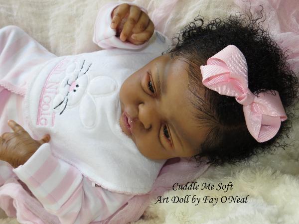 AA / Ethnic Reborn Baby Girl for sale - Esme by Laura Lee Eagles