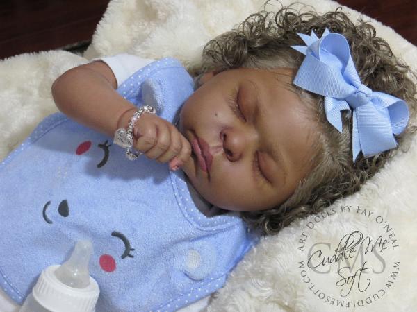 Biracial Reborn Baby Girl For Sale