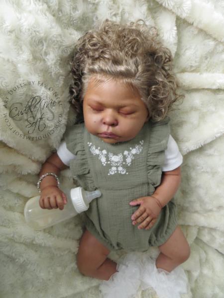 Biracial Reborn Baby Girl For Sale