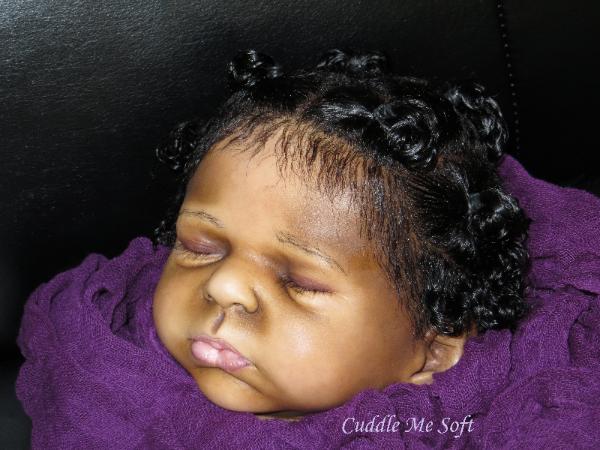 Lifelike Ethnic Reborn Baby Girl for sale - Victoria by Olga Auer