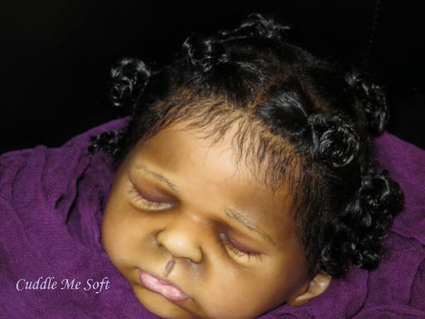 Lifelike Ethnic Reborn Baby Girl for sale - Victoria by Olga Auer